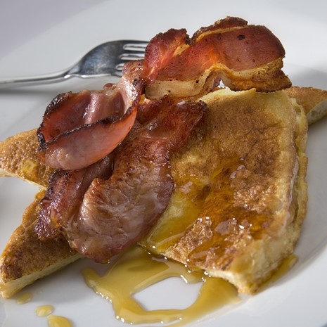 Smoked Streaky Bacon and Sausage Salad Recipe Smoked Streaky Bacon and Sausage Salad Recipe